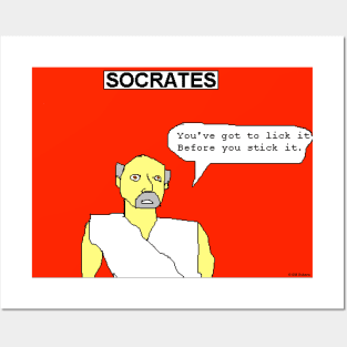 Gas Macaroni "Socrates" Posters and Art